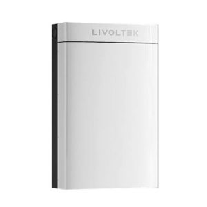 Vista frontal de la batería de litio 5,12 kWh LIVOLTEK BLF51-5