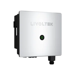 Vista frontal del inversor solar 3,6 kW LIVOLTEK GT1-3K6D2
