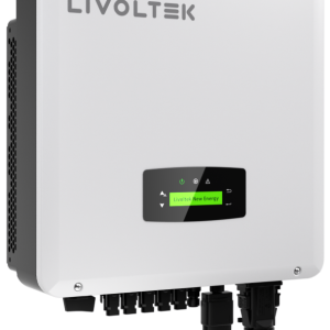 Vista frontal del inversor solar 25 kW trifásico LIVOLTEK GT3-25KL-T