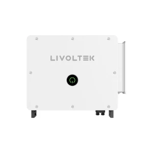 Vista frontal del inversor solar 75 kW trifásico LIVOLTEK GT3-75KL1