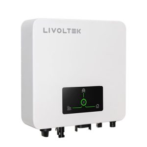 Vista frontal del inversor solar 3,3 kW LIVOLTEK GT1-3K3S1